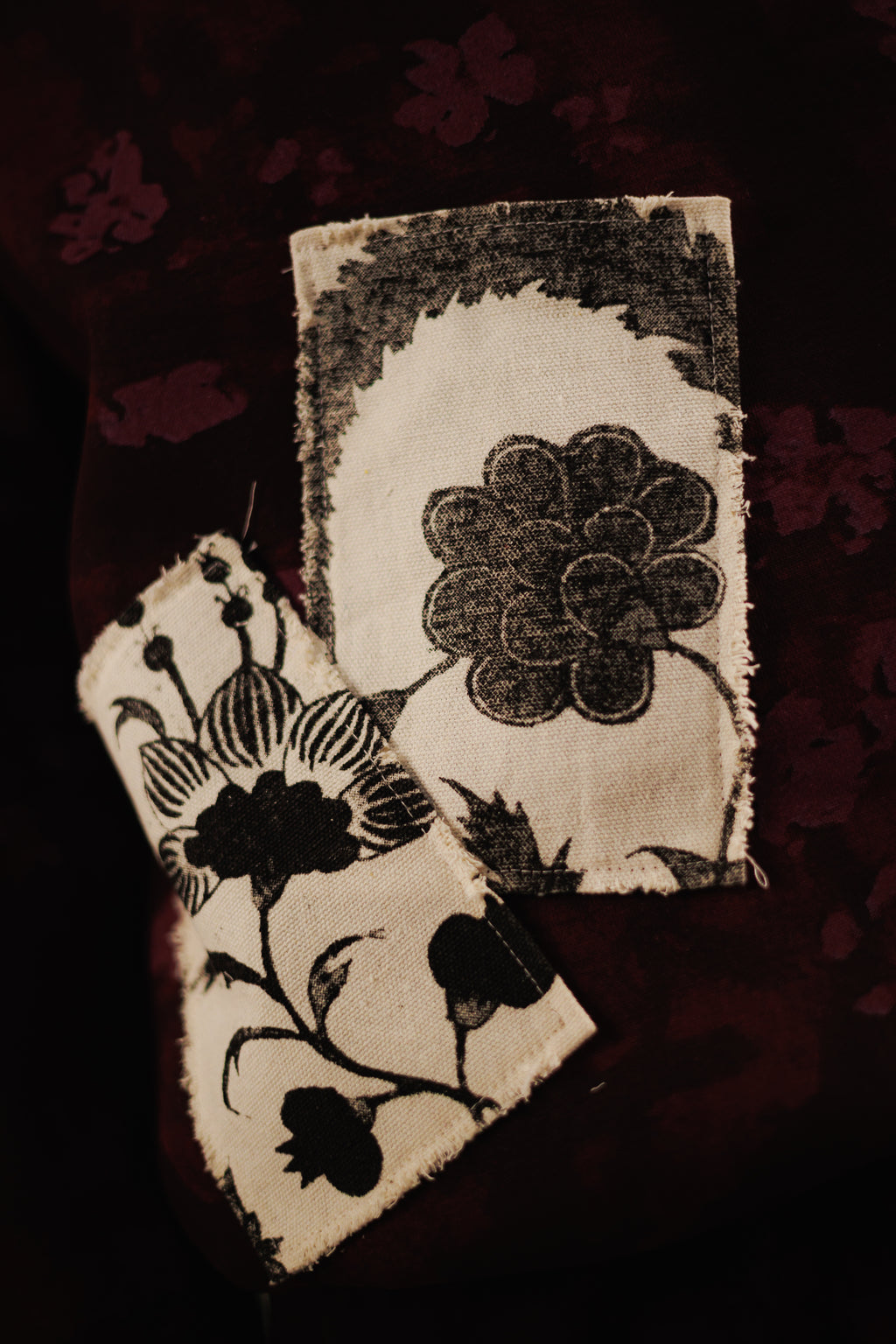 Wounded floral hoodie